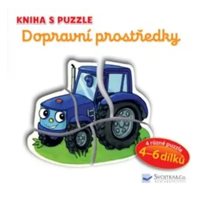 Dopravní prostředky - Kniha s puzzle - Vera Brüggermann