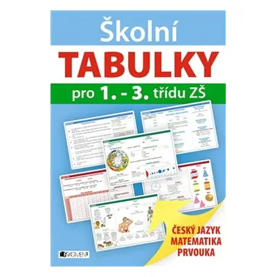 Školní tabulky pro 1.-3. třídu ZŠ - kolektiv autorů