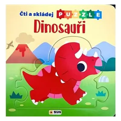 Čti a skládej Puzzle - Dinosauři