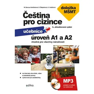 Čeština pro cizince A1 a A2 - Jitka Veroňková, Marie Boccou Kestřánková, Kateřina Vodičková, Dag