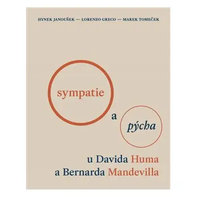 Sympatie a pýcha u Davida Huma a Bernarda Mandevilla - Hynek Janoušek, Lorenzo Greco, Marek Tome