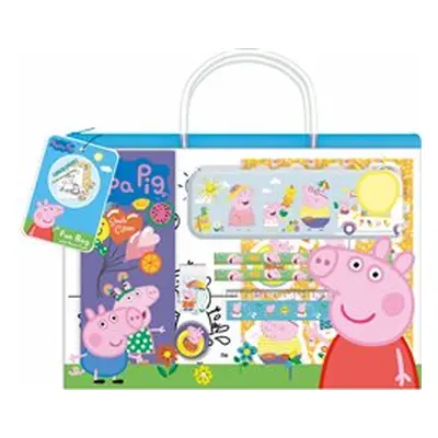 Jiri Models Taštička zábavná kreativní s penálem Peppa Pig