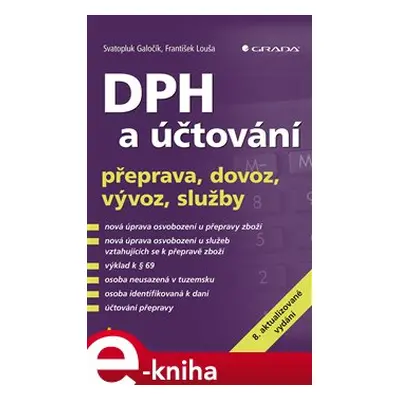 DPH a účtování - František Louša, Svatopluk Galočík