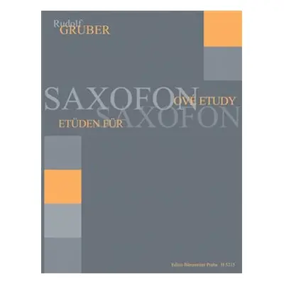 Saxofonové etudy - Rudolf Gruber