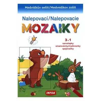 Nalepovací mozaiky - Medvídkův sešit