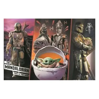 Puzzle : The Mandalorian: Tajemný Baby Yoda 300 dílků