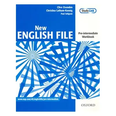 New English File Pre-intermediate Workbook - Clive Oxenden, Christina Latham-Koenig, Paul Seligs