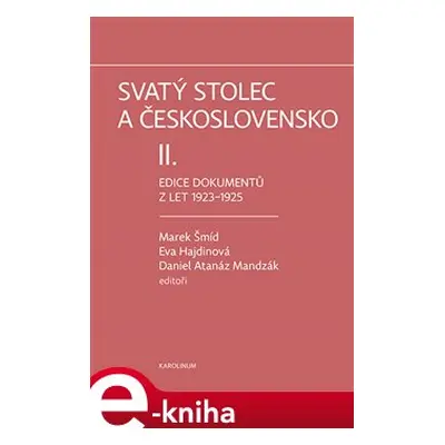 Svatý stolec a Československo II.