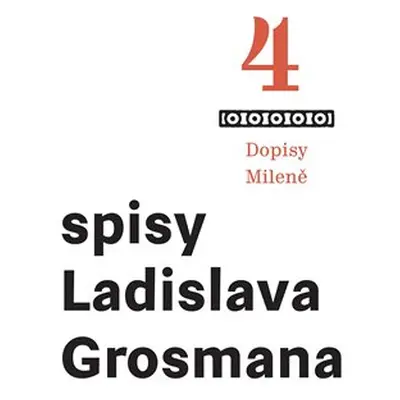 Dopisy Mileně - Ladislav Grosman