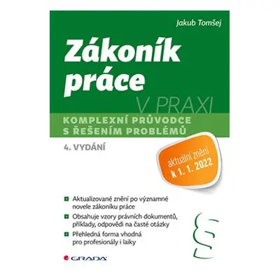 Zákoník práce v praxi - Jakub Tomšej