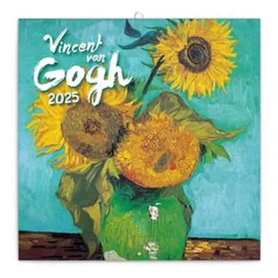 Poznámkový kalendář Vincent van Gogh 2025