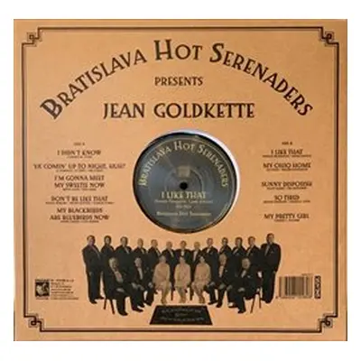 Bratislava Hot Serenaders - Present Jean GOLDKEFFE LP - LP