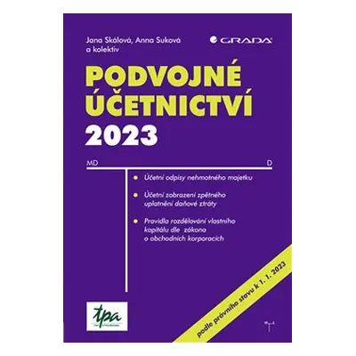 Podvojné účetnictví 2023 - Anna Suková, Jana Skálová