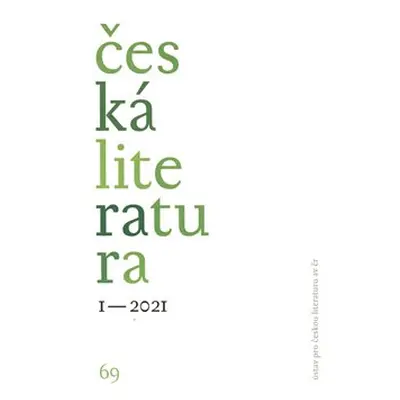 Česká literatura 1/2021