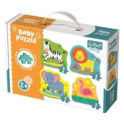 Baby puzzle - Zvířata na safari