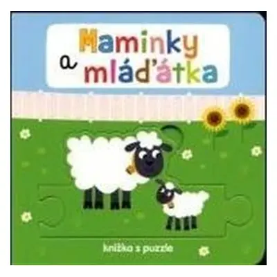 Maminky a mláďátka - Knížka s puzzle