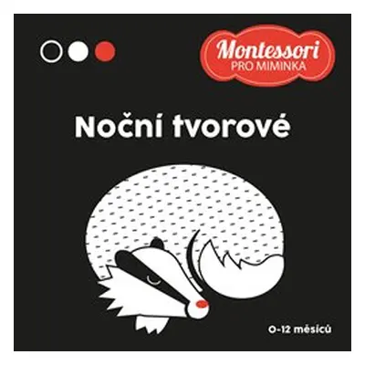 Kontrastní leporelo: Noční tvorové - Adéla Korbelářová