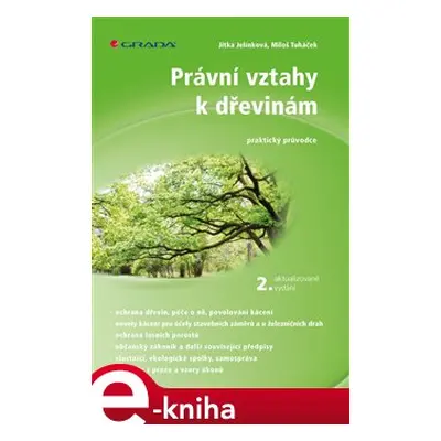 Právní vztahy k dřevinám - 2. aktualizované vydání - Jitka Jelínková, Miloš Tuháček