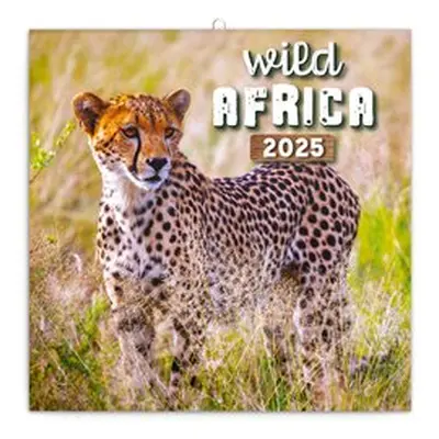 Poznámkový kalendář Divoká Afrika 2025