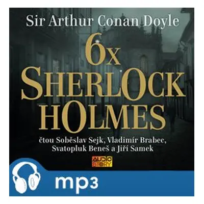 6x Sherlock Holmes, mp3 - Arthur Conan Doyle