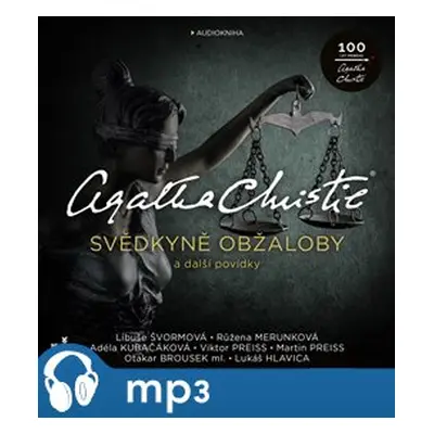 Svědkyně obžaloby a další povídky, mp3 - Agatha Christie