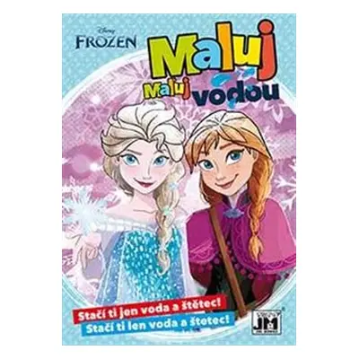 Omalovánka A5 Maluj vodou FROZEN Ledové království