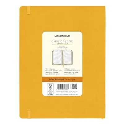 Moleskine Zápisník Silk tvrdé desky B5 linkovaný, oranžový