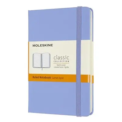 Moleskine Zápisník tvrdé desky A6 linkovaný nebesky modrý