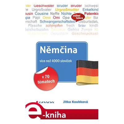 Němčina více než 4000 slovíček - Jitka Koubková