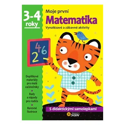 Moje pvní Matematika 3-4 ROKY samolepky