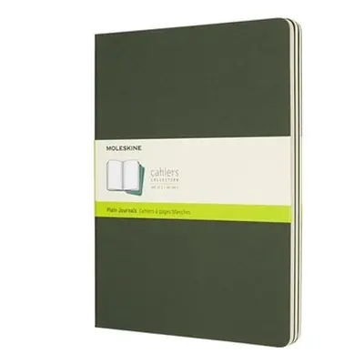 Moleskine Sešity 3 ks čisté - zelené XL