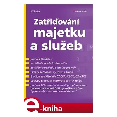 Zatřiďování majetku a služeb - Jiří Dušek