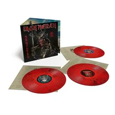 Senjutsu - Indies (Red & Black Vinyl) - Iron Maiden