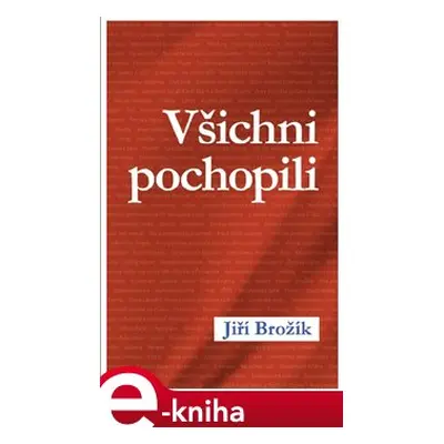 Všichni pochopili - Jiří Brožík