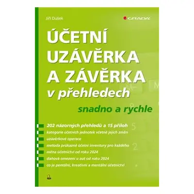 Účetní uzávěrka a závěrka v přehledech - Jiří Dušek