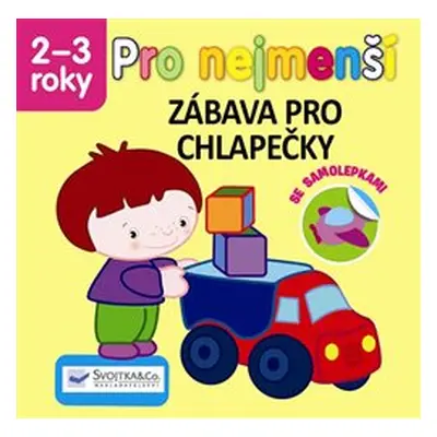 Pro nejmenší - Zábava pro chlapečky se samolepkami