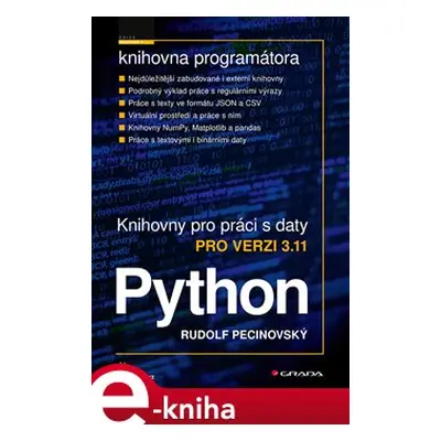 Python - knihovny pro práci s daty - Rudolf Pecinovský