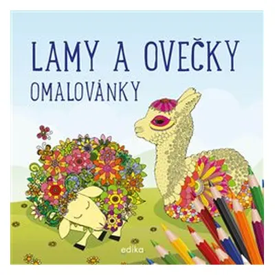 Lamy a ovečky - omalovánky - kolektiv