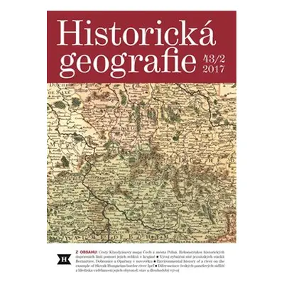 Historická geografie 43/2 2017