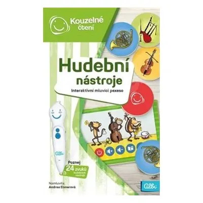 Kouzelné čtení - Hudební nástroje pexeso