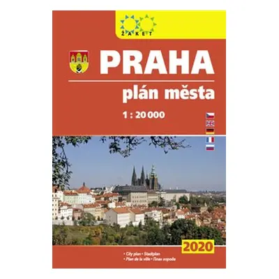 Praha - knižní plán města 2020