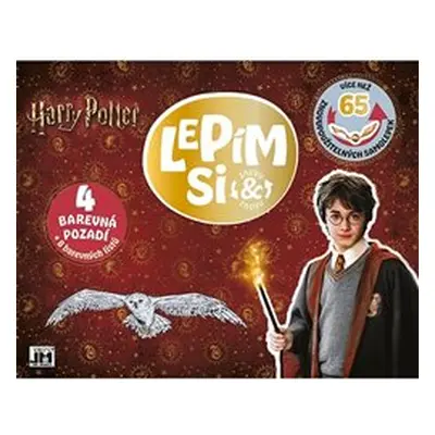 Lepím si znovu a znovu Harry Potter 65 znovu použitelných samolepek