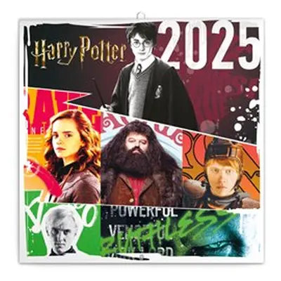 Poznámkový kalendář Harry Potter 2025