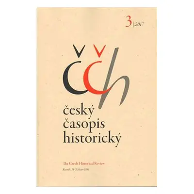 Český časopis historický 3/2017