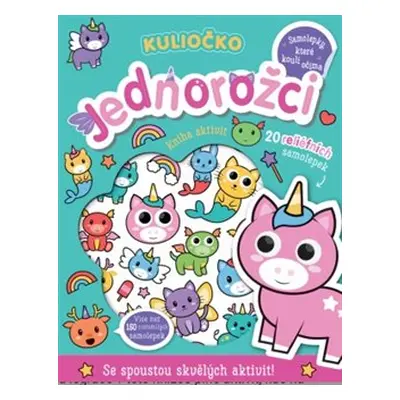 Kuliočko - Jednorožci 20 reliéfních samolepek - Connie Isaacs