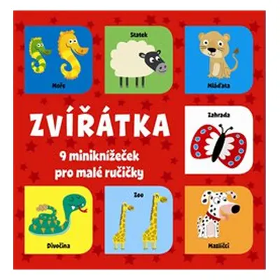 Zvířátka - 9 miniknížeček pro malé ručičky