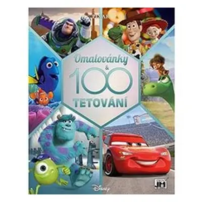 100 tetování s omalovánkami - Disney kluci