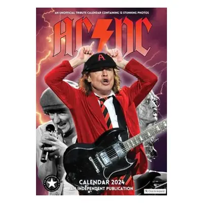 Kalendář AC/DC 2024 (29,7 x 42 cm)