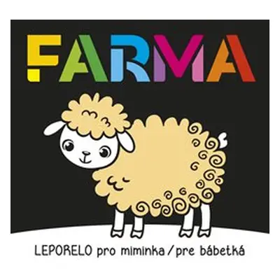 Leporelo pro miminka / pre bábetká - Farma