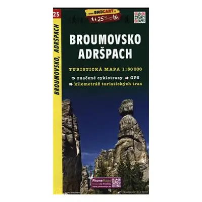 Broumovsko, Adršpach / Turistická mapa SHOCart